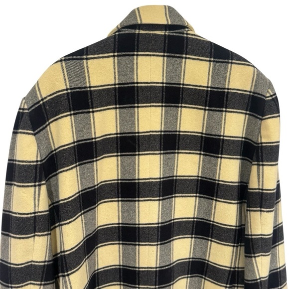 Vintage Y2K Escada Clueless Yellow Black Chic Academia Wool Blazer EU 42 US L - Picture 7 of 16